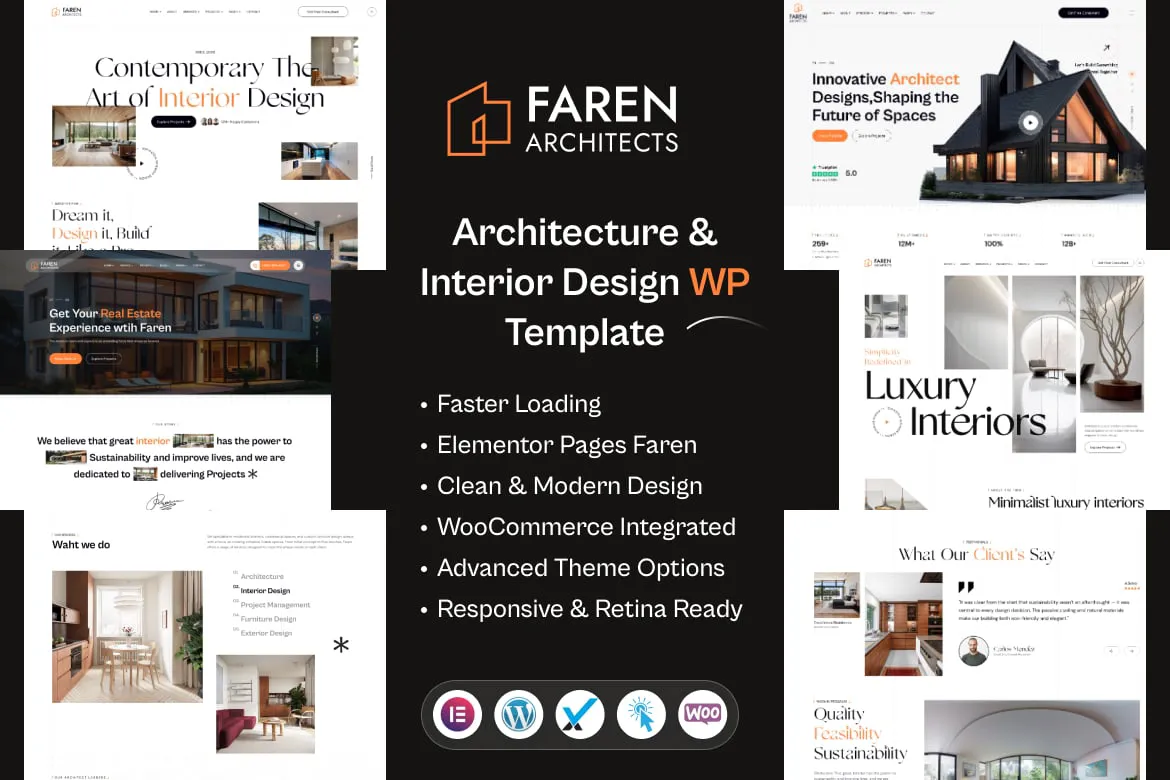 Faren – Architecture and Interior Design WordPress
