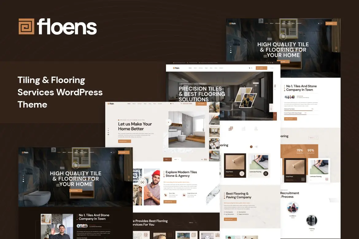 Floens – Tiling and Flooring Services WordPress