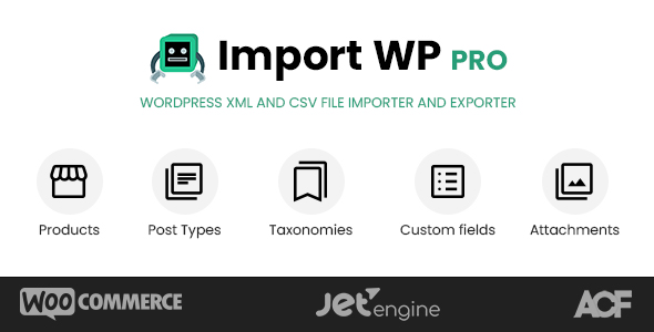 ImportWP Pro – WordPress XML and CSV Importer