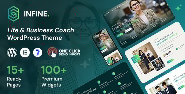 Infine – Life and Business Coach WordPress Theme