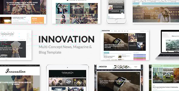 Innovation – Multi-Concept News, Magazine and Blog Theme