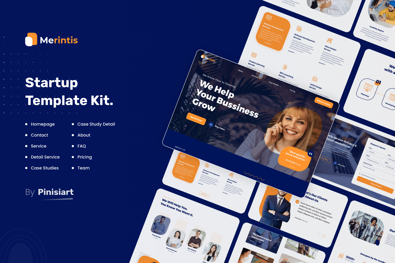 Merintis – SaaS and Startup Elementor Template Kit