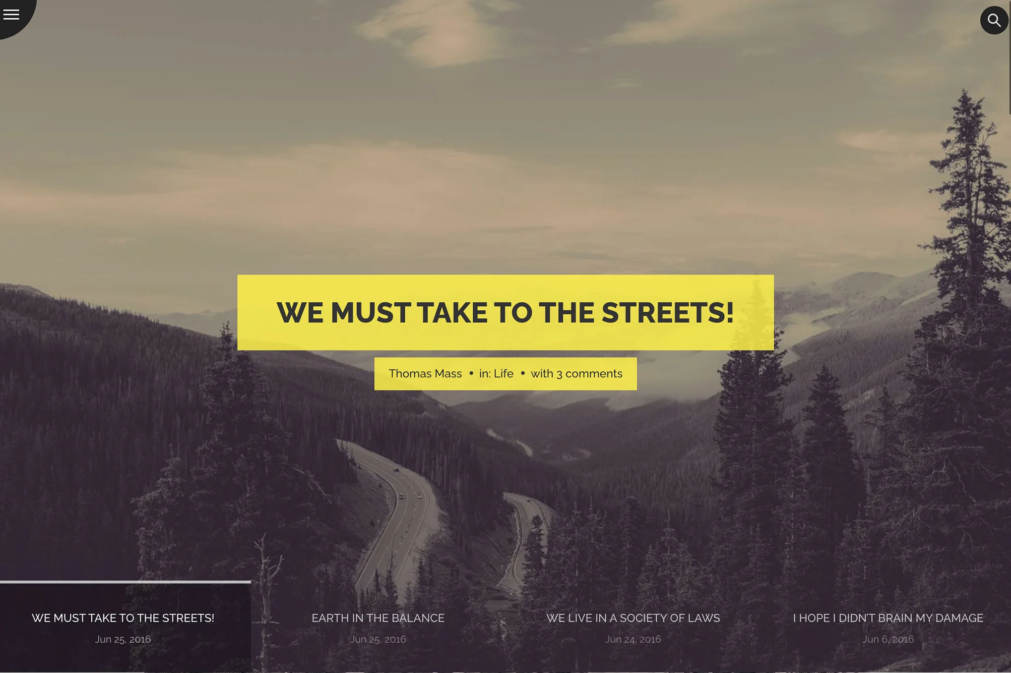 Wheats – WordPress Easy Blogging Theme